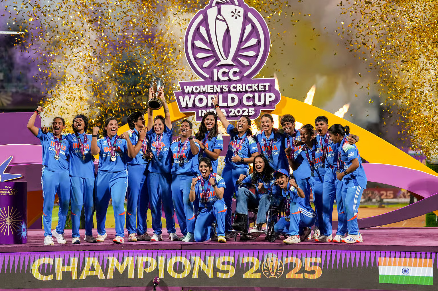 The Board of Control for Cricket in India (BCCI) has declared an enormous cash reward of ₹51 crore for Team India Women, who made history by winning the ICC Women’s Cricket World Cup 2025. This announcement came right after India clinched victory in the final at the DY Patil Stadium, Navi Mumbai, defeating South Africa by 52 runs. The news — BCCI Announces Rs 51 Crore Cash Reward For ICC Women’s World Cup Winning Team India — has sent waves of pride and celebration across the nation. The BCCI Secretary, Devajit Saikia, confirmed that the ₹51 crore cash reward will be distributed among the players, coaches, and support staff for their extraordinary efforts and contributions to Indian cricket. Saikia highlighted that this year’s reward marks a 300% increase compared to previous years, emphasizing how the BCCI’s decision reinforces its vision for uplifting and empowering women’s cricket. The announcement — BCCI Announces Rs 51 Crore Cash Reward For ICC Women’s World Cup Winning Team India — has been hailed as a landmark moment in Indian sports history. “In 1983, Kapil Dev’s men made India believe. In 2025, our women have reignited that same pride and passion for the nation,” said Saikia in his official statement. The phrase BCCI Announces Rs 51 Crore Cash Reward For ICC Women’s World Cup Winning Team India has quickly become symbolic of India’s growing recognition and respect for women athletes , BCCI , women world cup